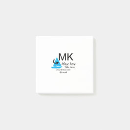 Bloco De Notas Web site do agente do viagem da seta preta do barc