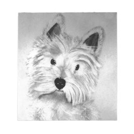 Bloco De Notas West Highland White Terrier