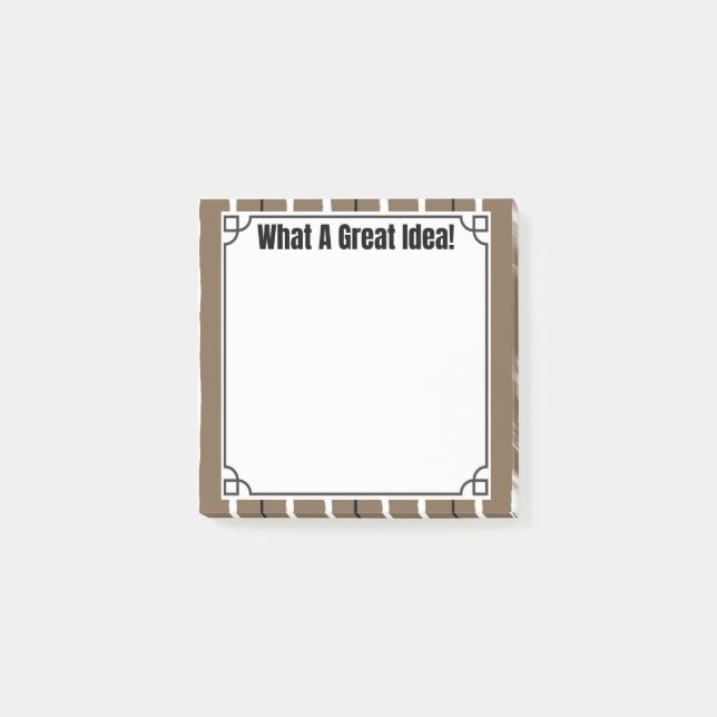 Bloco De Notas What A Great Idea!  (Frente)