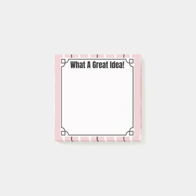 Bloco De Notas What a Great Idea!  (Frente)