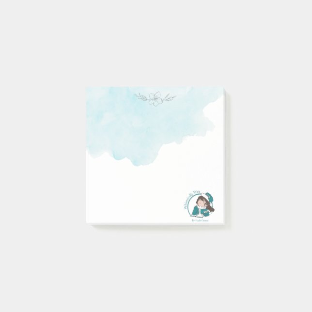 Bloco De Notas Whimsically Writ (Frente)