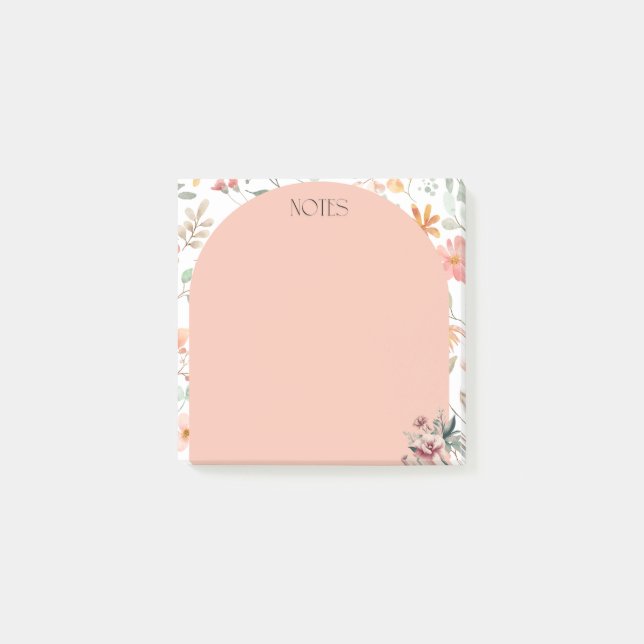 Bloco De Notas Whimsy Bloom Arch Notes (Frente)