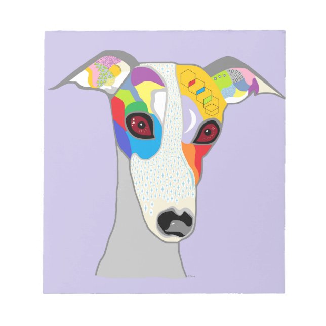 Bloco De Notas Whippet (Frente)