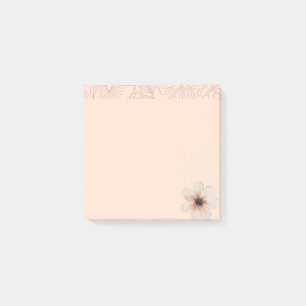 Bloco De Notas Whisper Botânico - Quadrados de Memo Floral Minima