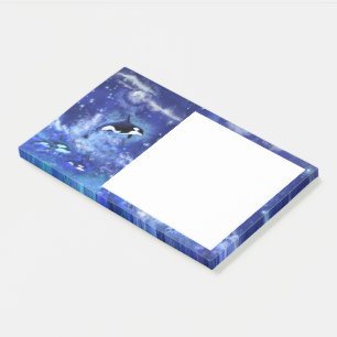 Bloco De Notas White Whales Sticky Notes