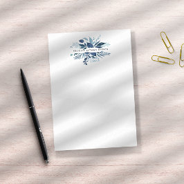 Bloco De Notas Wild Azure Personalizado