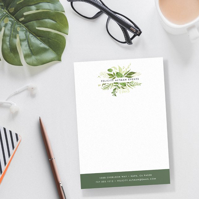 Bloco De Notas Wild Meadow Personalizado Business (Criador carregado)