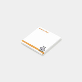 Bloco De Notas Wildlife Hippo - Notas de Posto