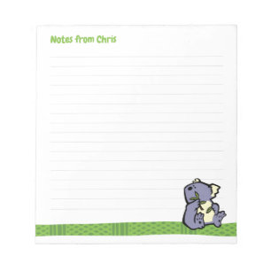Bloco De Notas Wildlife Koala Note Pad