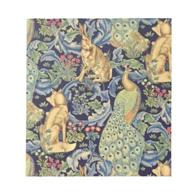 Bloco De Notas William Morris Forest (Frente)