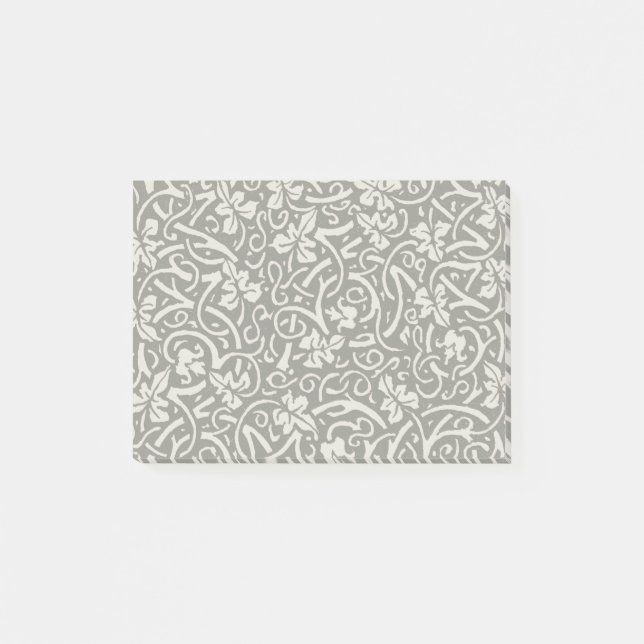 Bloco De Notas William Morris Grapevine Vine Leaf Patterno (Frente)