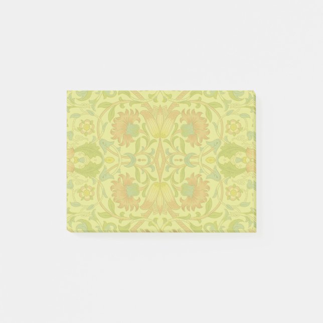 Bloco De Notas William Morris Loddon Blossom Padrões Florais (Frente)