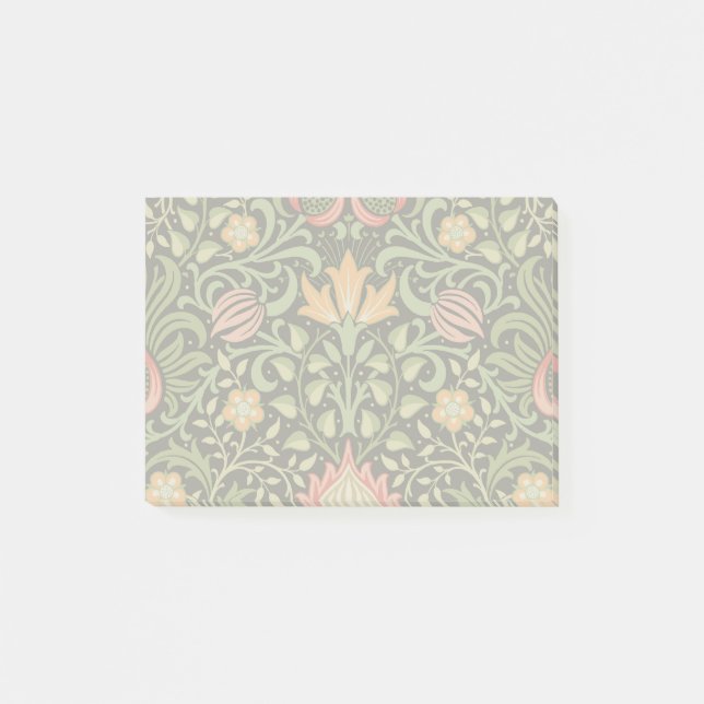 Bloco De Notas William Morris Persian Floral Antique (Frente)