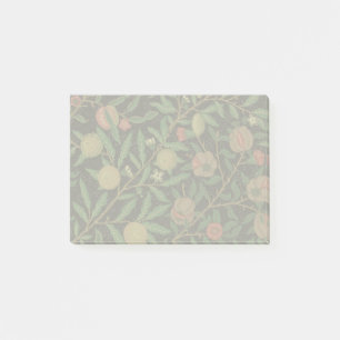 Bloco De Notas William Morris Pomegranate Fruta clássica