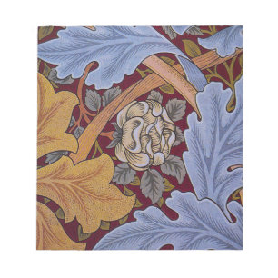 Bloco De Notas William Morris Rua James Acanthus Wallpaper