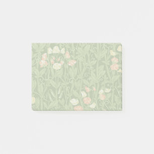 Bloco De Notas William Morris Sweet Pea Floral Design