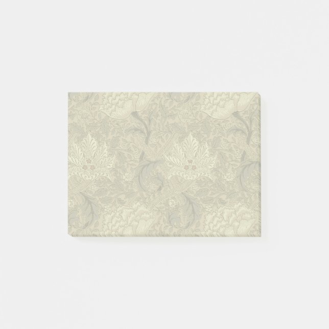 Bloco De Notas William Morris Windrush Wallpaper Pattern (Frente)