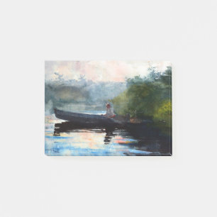 Bloco De Notas Winslow Homer O Fim do Dia, Adirondacks