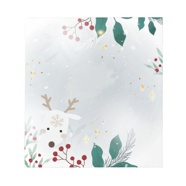 Bloco De Notas Winter Notepad (Frente)