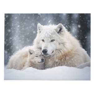 Bloco De Notas Wolf Animal Wilderness Beauness Freedom Love
