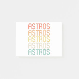 Bloco De Notas Womens Astros