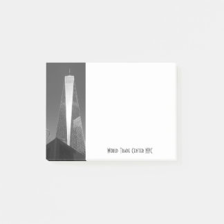 Bloco De Notas World Trade Center NYC em Cinzas