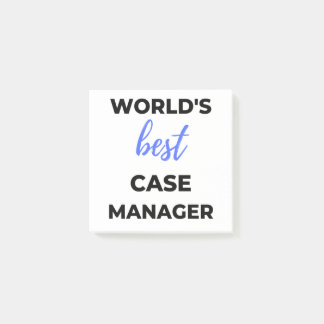 Bloco De Notas World's Best Case Manager 2