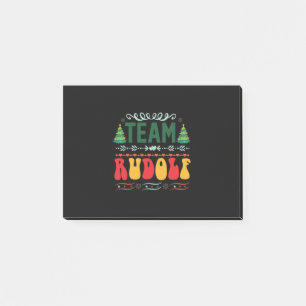 Bloco De Notas Xmas Gift Team Rudolf