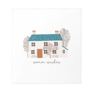 Bloco De Notas Xmas Gift Warm Wish