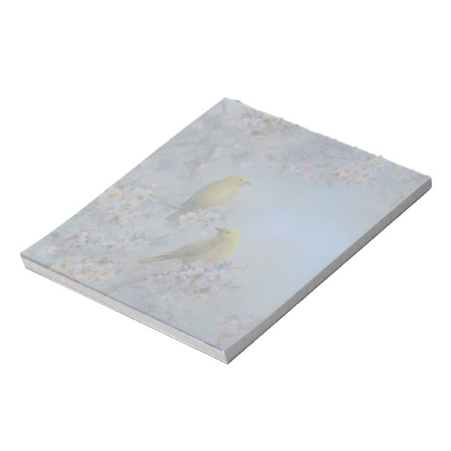 Bloco De Notas Yellow Birds (Invertido)