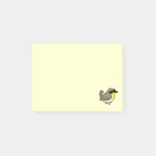Bloco De Notas Yellowthroat comum de Birdorable