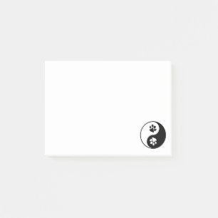 Bloco De Notas Yin Yang Paw