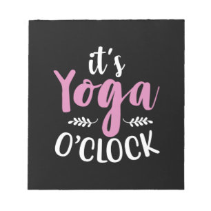Bloco De Notas Yoga Lover É Yoga OClock