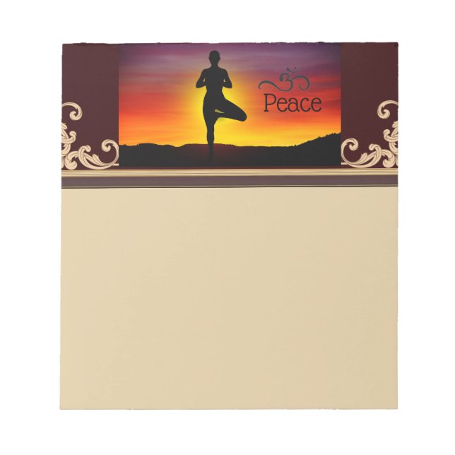 Bloco De Notas Yoga Notepad (Frente)
