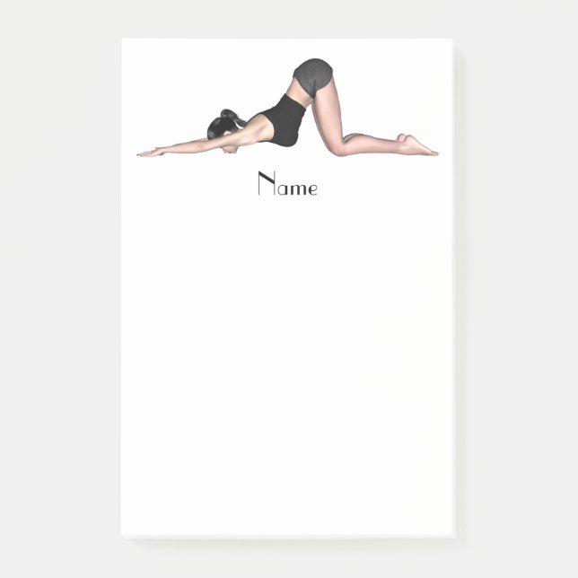 Bloco De Notas Yoga Poses Thunder_Cove (Frente)