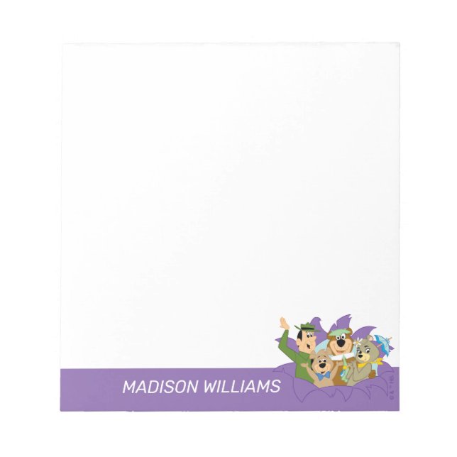 Bloco De Notas Yogi Bear e Amigos Surpresa (Frente)