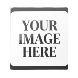 Bloco De Notas Your Custom Memory - Personalized Photo Placeholde