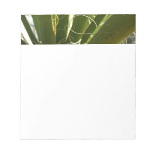 Bloco De Notas Yucca deixa fotografia verde