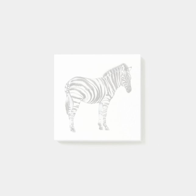 Bloco De Notas Zebra em pé (Frente)