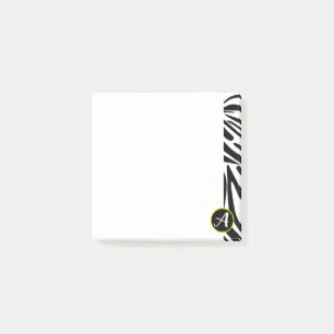Bloco De Notas Zebra Pattern