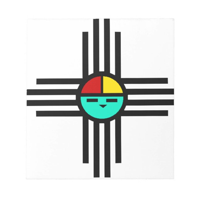 Bloco De Notas Zia Sun Deus (Frente)