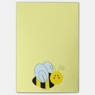 Bloco Post-it Abelha bonito