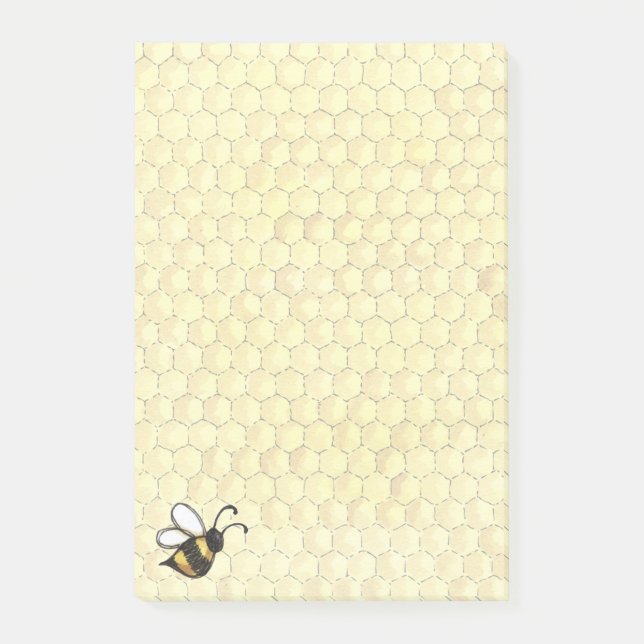 Bloco Post-it Abelha Mel (Frente)