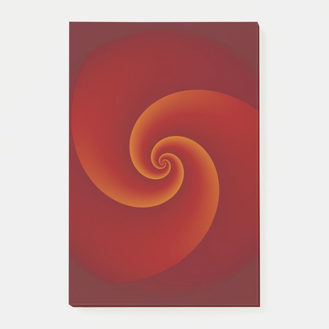 Bloco Post-it Abstrato Background Spirals soft III (Frente)