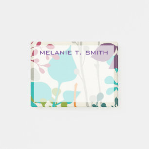 Bloco Post-it Adicionar Seu Nome Metro Garden III