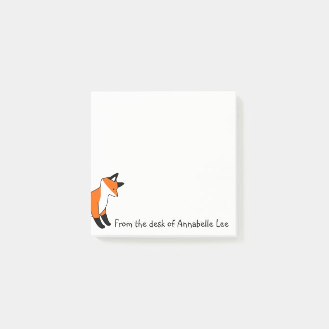 Bloco Post-it Amigo Foxy (Frente)