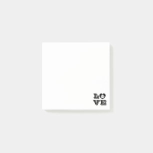 Bloco Post-it Amor de filhote de cachorro
