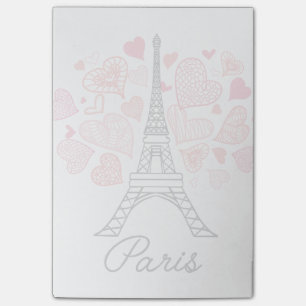 Bloco Post-it Amor de Paris, France