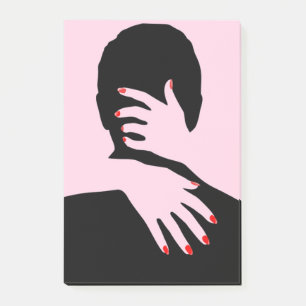 BLOCO POST-IT AMOR E ROMANCE