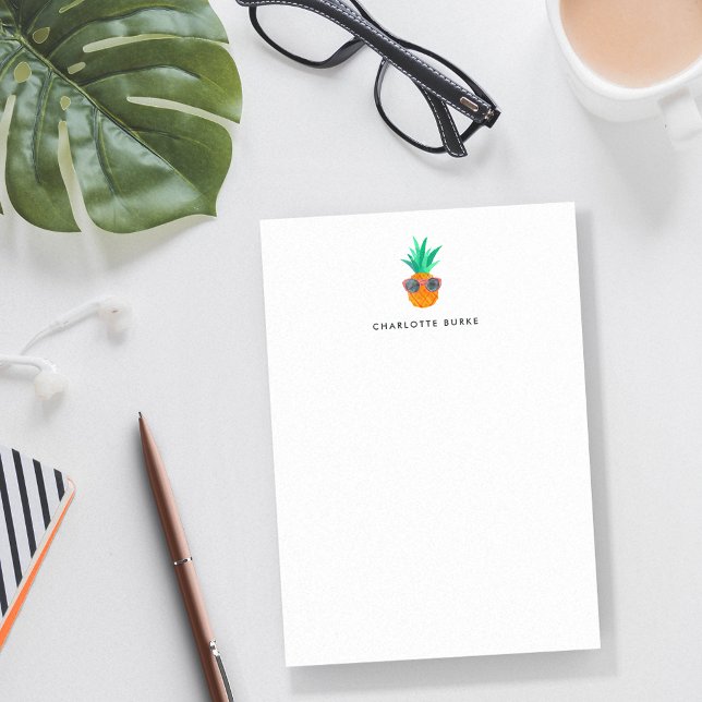 Bloco Post-it Ananás do Partido | Personalizado (Criador carregado)